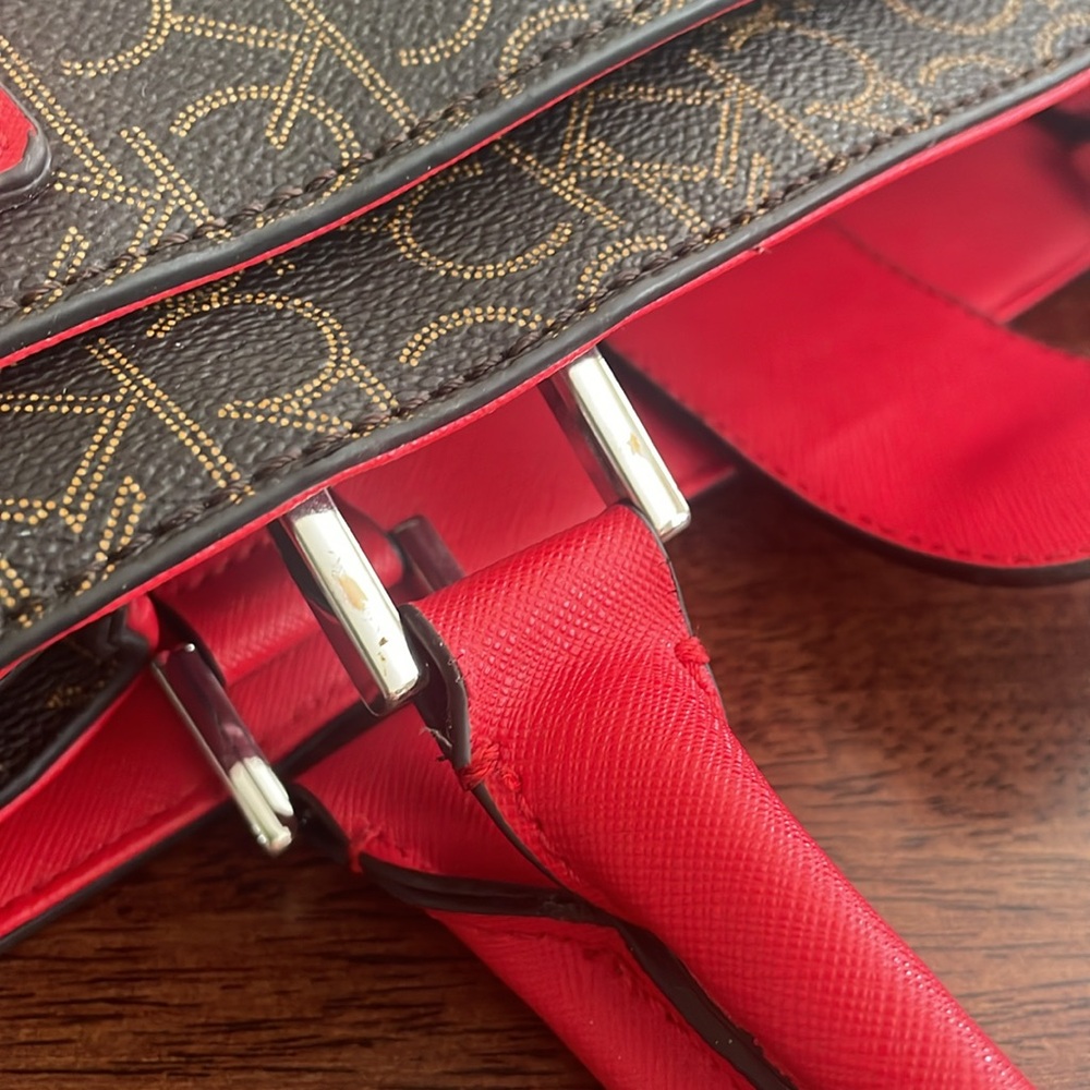 Calvin Klein logo satchel purse - Picture 16 of 16
